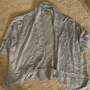 Silver sparkly shrug